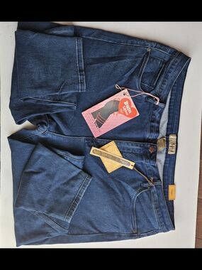 Hybrid & Company Bum Lifter Stretch Jeans NWT Size 24S Plus Size Blue Denim